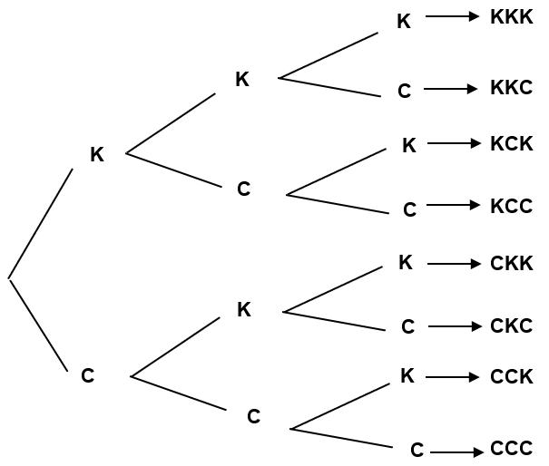 árvore de possibilidades - exemplo 18